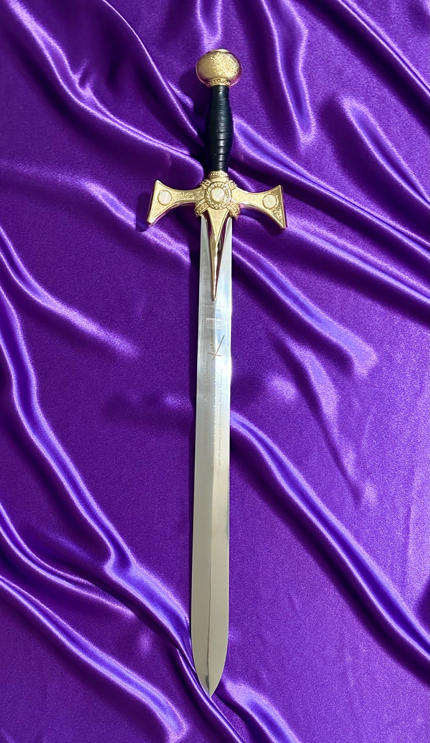 Xena Warrior Princess Sword Gold 10th Anniversary Edition